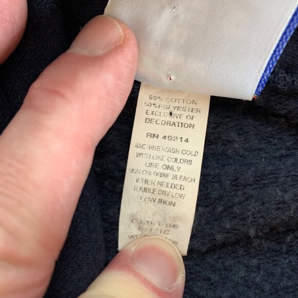 Cal Berkeley Golden Bears NCAA Navy Blue Champion Pullover Hoodie Mens XL - Picture 5 of 6